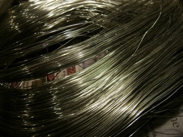 Проволока медная посеребренная Сребржанка 0,60 мм, 5 метров