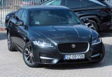 Jaguar XF II Sedan 2.0 i4D 180KM 2018 Jaguar XF R-Sport Ogrzew.Kierow. Navi Pro 10,2’" Fotele Elek.+Ogrz. Carplay