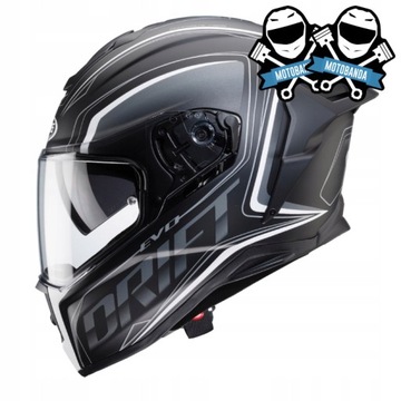 Caberg Drift EVO INTEGRA CZARNY MAT/SZARY/BIAŁY M