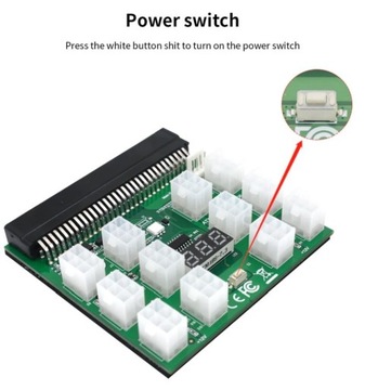Коммутационная плата PCI-E, 12-портовый адаптер HP VER006S