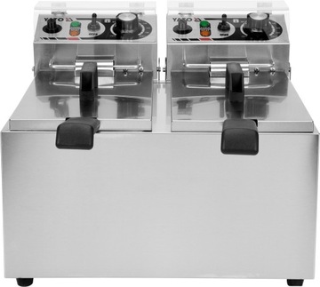 Frytownica dwukomorowa Yato YG-04621 2x5l