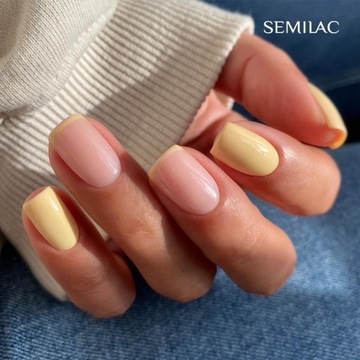SEMILAC 584 Just Nude Гибридный лак для ногтей 7 мл