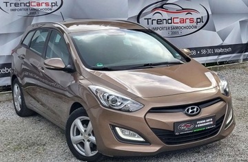 Hyundai i30 II Wagon 1.6 GDI 135KM 2014 Hyundai i30 1.6 136 KM Klimatronic bezwypadkowy OPLACONY Gwarancja 1.6