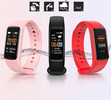 SMARTBAND SMARTWATCH СПОРТИВНЫЕ ЧАСЫ AMOLED СПОРТИВНЫЙ РЕМЕСЛ PULSE ЖЕНСКИЕ BT