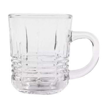 Szklanka do kawy i herbaty Festa Italia 225 ml 1 szt. Kubek szklany z uchem
