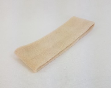 118 OPASKA z polaru polarowa szer. 8 cm JASNY BEŻ