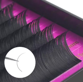 Ресницы Nagaraku Mink C 0,10 длина 12 мм 16 полосок