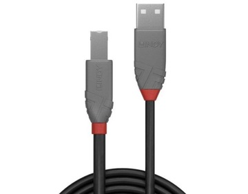 LINDY 36676 USB 2.0 A-B 7,5 м