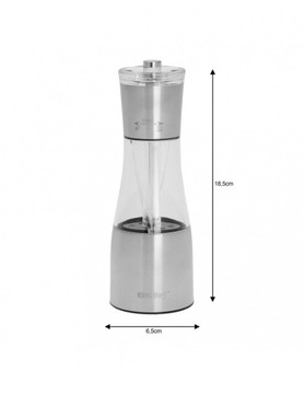 Мельница для перца и соли 2 в 1 двойная ручная hf2315