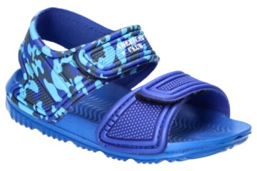 AMERICAN CLUB NH141 LEKKIE KLAPKI SANDAŁY PIANKOWE DZIECIĘCE NA RZEPY RO 28