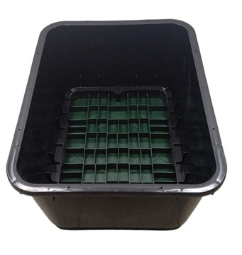 Люк клапанной коробки JUMBO для электромагнитных клапанов, ЗЕЛЕНАЯ КРЫШКА