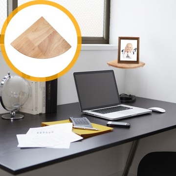 Moon Decor Книжная полка Веерообразная подставка 9 дюймов