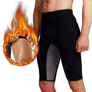 Spodenki Neoprenowe Do Sauny i Ćwiczeń Fitness Rozm. 2XL