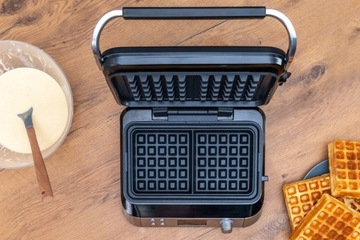 Вафельница Götze & Jensen DW900 серебристый/серый 1600 Вт