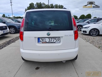 Skoda Roomster Mikrovan Facelifting 1.2 TSI 105KM 2012 Skoda Roomster 1,2 tsi DSG klimatronik alu pdc grzeane fotele zarejestrowa, zdjęcie 6
