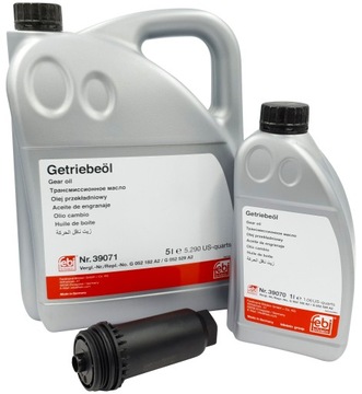 FEBI OLEJ POWERSHIFT WSS-M2C936-A 39071 6L +FILTR