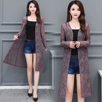 Women Summer Long Cardigan Female Cardigans Long S