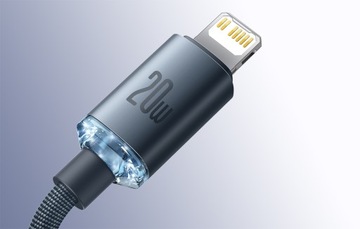 КАБЕЛЬ BASEUS FAST ДЛЯ IPHONE USB TYPE C LIGHTNING QUICK CHARGE PD 20W 2M