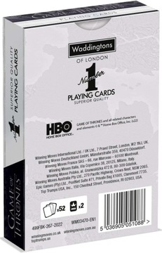 Номер игры Уоддингтона. 1 Игра престолов