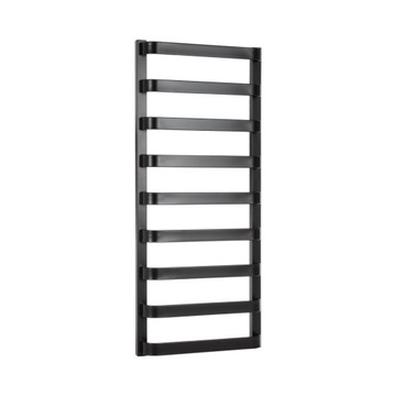 Grzejnik łazienkowy czarny mat drabinka 54x127cm Warmtec MISMO