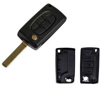 OBUDOWA KLUCZYK PILOT DO CITROEN BERLINGO C2 C3 C4 C5 C6 C8 DS3 DS4 JUMPY