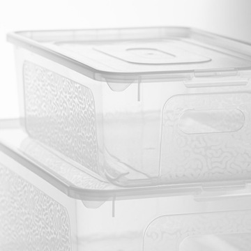 3x ПЛАСТИКОВЫЙ КОНТЕЙНЕР С КРЫШКОЙ ПЛАСТИКОВАЯ КОРОБКА