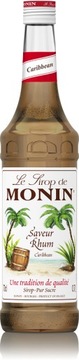 Monin Syrop barmański Caribbean Rum (rumowy) 700ml