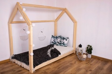 Односпальная кровать для дома – STAR – Дерево 200x80см