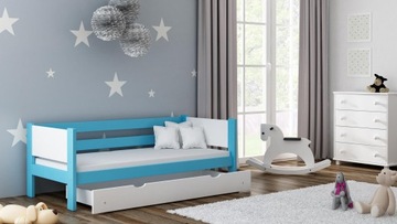 Łóżko Młodzieżowe WRÓBEL-F1 190x80 Dla Dziecka