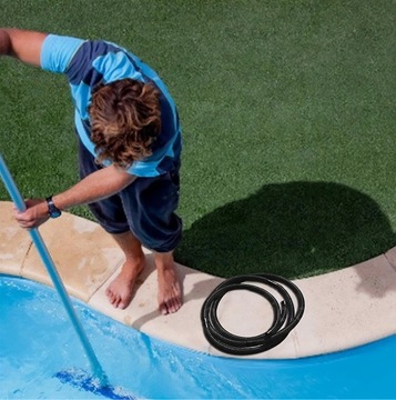 Черный солнечный шланг тепловой нагрев воды нагревание джакузи 32 мм 1 м