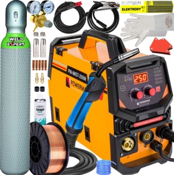 SPAWARKA INWERTOROWA MIG POWERMAT FLUX 250A 230V