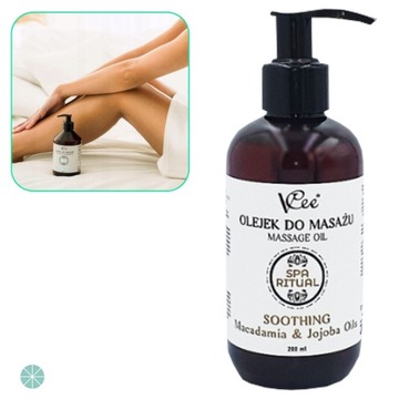 OLEJEK DO MASAŻU MACADAMIA OILS VCEE 200ML PRO