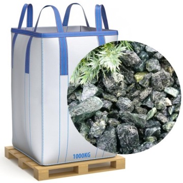Зеленые декоративные камни для сада TONA Big Bag