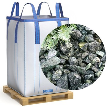 Kamienie Ozdobne Zielone do Ogrodu TONA Big Bag