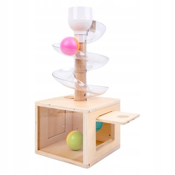 Rolling Ball Track Game Rattle Ball Ramp Race