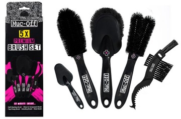 Muc-Off 206 Zestaw 5 szczotek do mycia motocykla