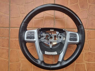 CHRYSLER 300C II LANCIA THEMA KIEROWNICA DREWNO