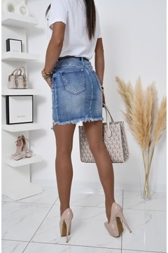 ОТЛИЧНАЯ ДЖИНСОВАЯ ЮБКА ALIETTE! WZ.1 С