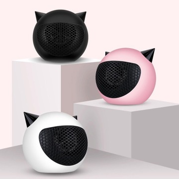 Мини-электрическая грелка для ног, черная.