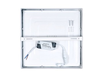 НАВЕРХНОСТНАЯ КВАДРАТНАЯ СВЕТОДИОДНАЯ ПАНЕЛЬ 24ВТ ПОТОЛОЧНАЯ ВСПЫШКА