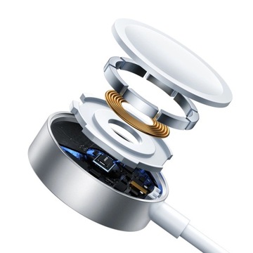 Joyroom S-IW008 Кабельное магнитное зарядное устройство «3 в 1» USB-A — Lightning/USB-C 1