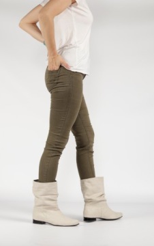 Ботильоны Saszki SA/1 из текстиля и льна 43