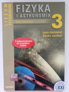 Fizyka LO KL 3. Zbiór zadań. Zakres podstawowy