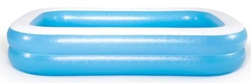 Basen Dmuchany Rodzinny Prostokątny Bestway 262 x 175 cm Solidny