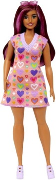 BARBIE LALKA FASHIONISTAS MODNA LALKA HJT04 NR 207