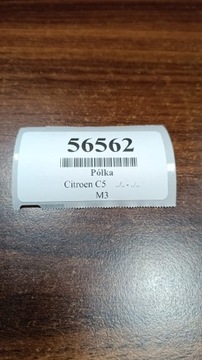 CITROEN C5 III SEDAN POLIČKA KUFRU 555528ZD