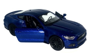 FORD MUSTANG GT MODEL METAL WELLY 1:34 NIEBIESKI