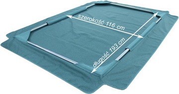 КРЫША ДЛЯ САДОВЫХ КАЧЕЛЕЙ 116x193 Kodura BLUE POLISH PRODUCT