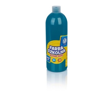 Farba szkolna Astra 1000 ml Turkusowy