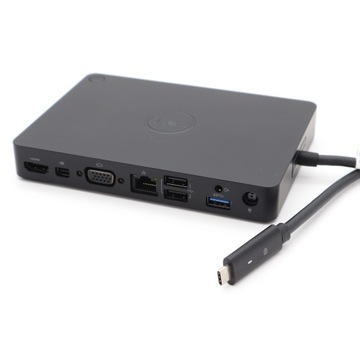 Док-станция Dell WD15 K17A, блок питания USB C, 130 Вт